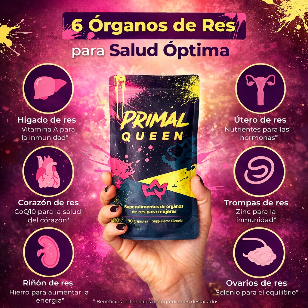 PRIMAL QUEEN x 90 caps - TodoBacano