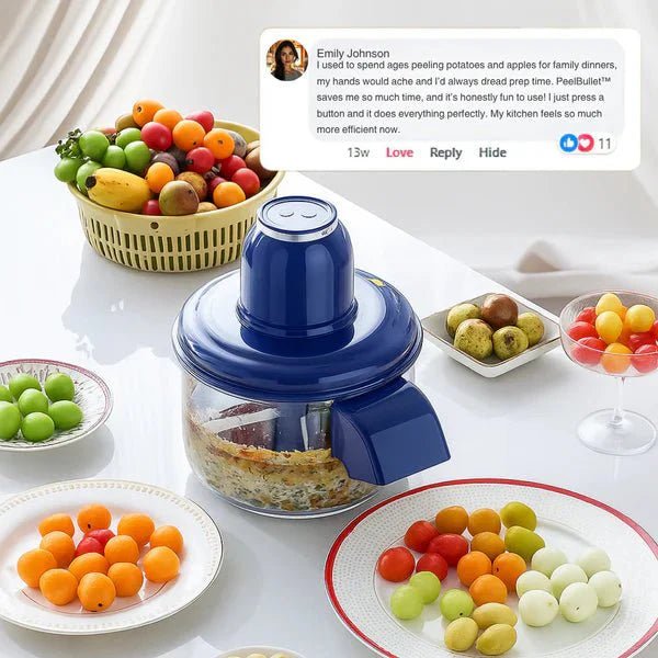 ¡Pela en segundos sin dolor de manos — Cocina más rápido con Peel Blitz™! - TodoBacano