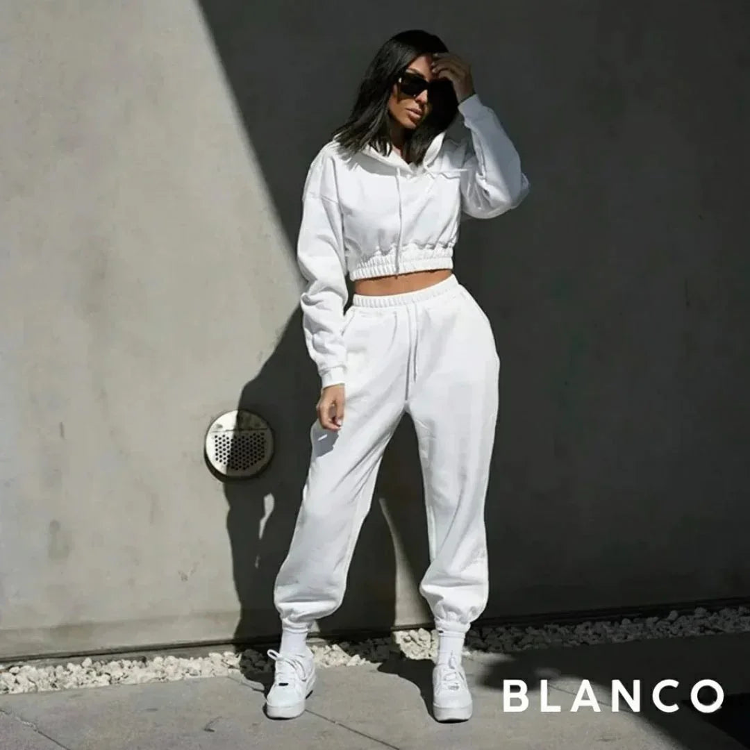 Conjunto Caderón mujer Buzo Top premium - TodoBacano