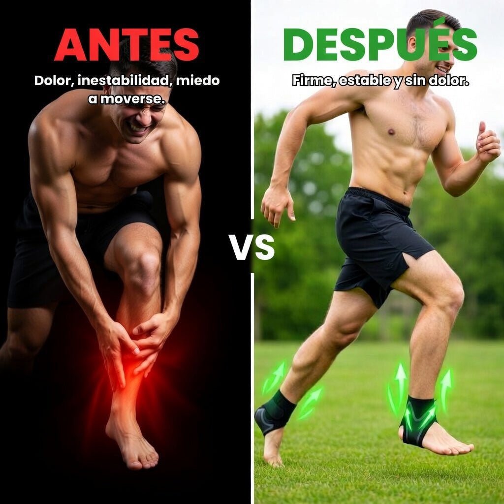 Tobillera de compresion + 10 parches de alivio GRATIS - TodoBacano
