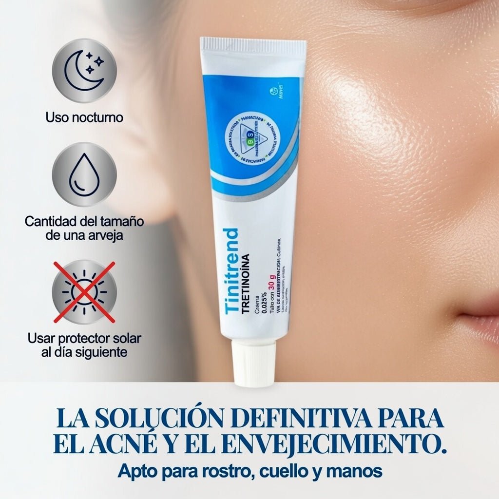 Tretinoina 0,025% Piel de Porcelana - TodoBacano